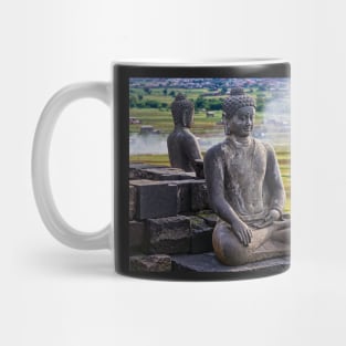 Sitting Buddhas. Mug